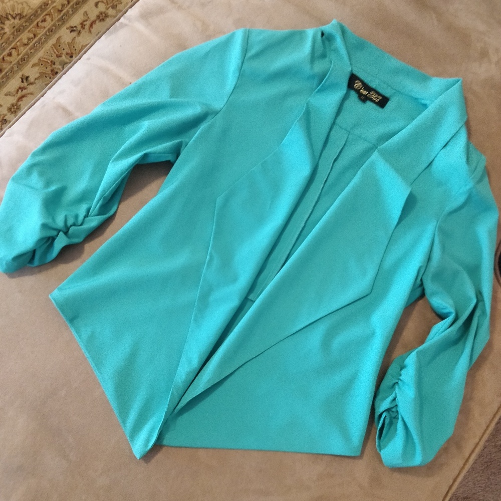 Mint blazer